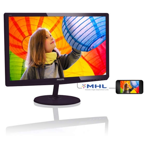 მონიტორი  Philips 23,6" LCD 247E6LDAD