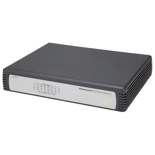 სვიჩი  HP 1405-16 Desktop Switch (JD858A)