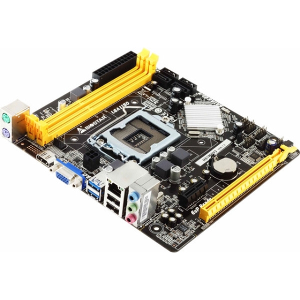 დედა დაფა   BIOSTAR  LGA 1150, H81MHV3,   H81,VIDEO, 1PCIX, 1PCIE, 5.1 AUDIO, 2DDR3