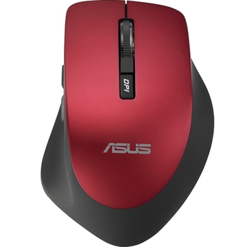 Asus WT425, Optical Wireless Mouse, Red