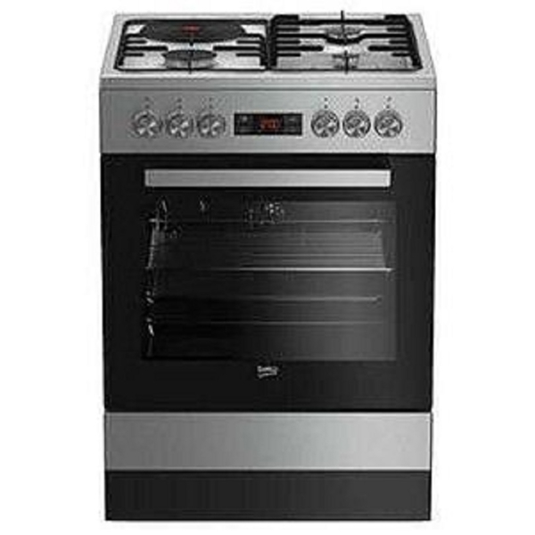 BEKO FSE 63320 DX, 3 Gas, Oven, Metal