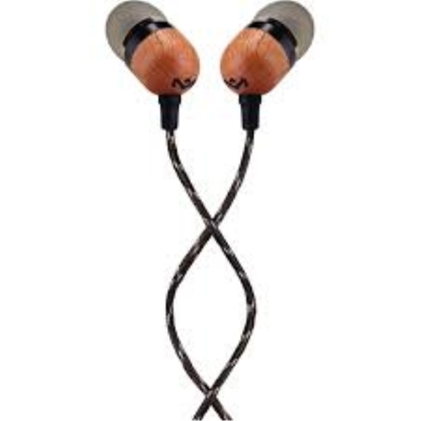 ყურსასმენი  HOUSE OF MARLEY EM-JE041-TN SMILE JAMAICA IN-EAR HEADPHONES WITH REMOTE AND MICROPHONE (TAN)