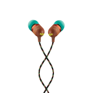 ყურსასმენი  HOUSE OF MARLEY EM-JE041-RA  SMILE JAMAICA IN-EAR HEADPHONES WITH REMOTE AND MICROPHONE (RASTA)