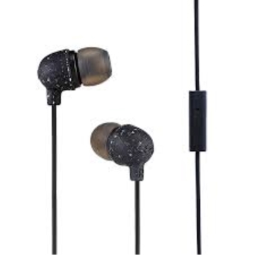 ყურსასმენი HOUSE OF MARLEY EM-JE061-BK  LITTLE BIRD IN-EAR HEADPHONES BLACK