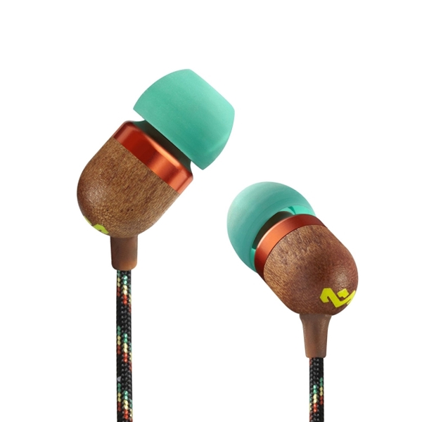 ყურსასმენი HOUSE OF MARLEY EM-JE061-RA  LITTLE BIRD IN-EAR HEADPHONES  RASTA