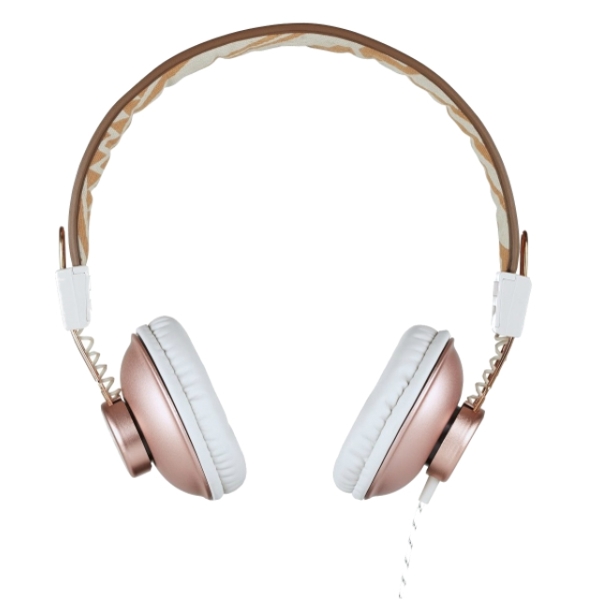 ყურსასმენი HOUSE OF MARLEY EM-JH011-CP  POSITIVE VIBRATION HEADPHONES WITH REMOTE AND MICROPHONE  COPPER