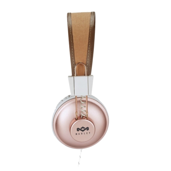 ყურსასმენი HOUSE OF MARLEY EM-JH011-CP  POSITIVE VIBRATION HEADPHONES WITH REMOTE AND MICROPHONE  COPPER