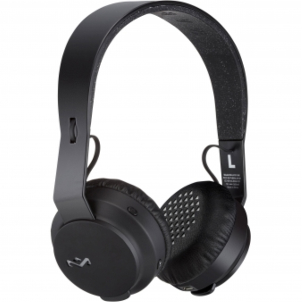 ყურსასმენი  HOUSE OF MARLEY EM-JH101-BK  REBEL ON-EAR HEADPHONES BT (BLACK)