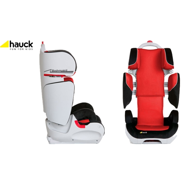 მანქანის სავარძელი HAUCK Bodyguard Red, Black (610282) 