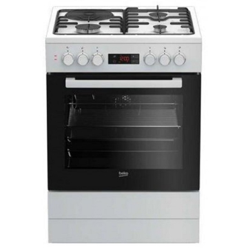 Beko FSE 63320 DW Superia, 3 Gas, Oven, White