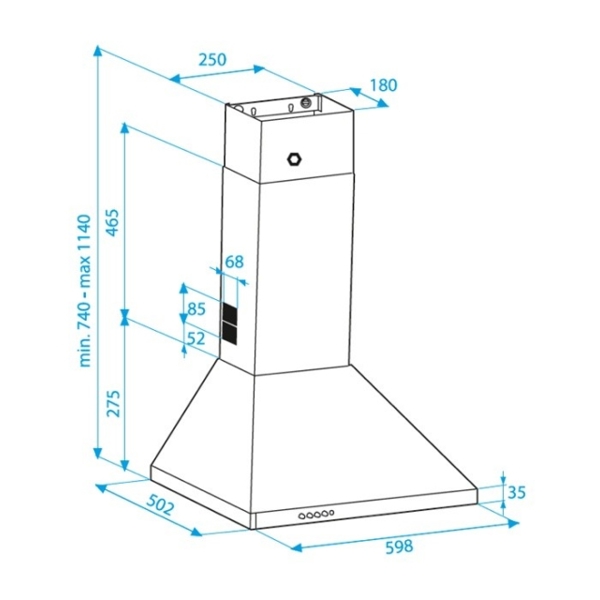 გამწოვი BEKO  CWB 6441 X 