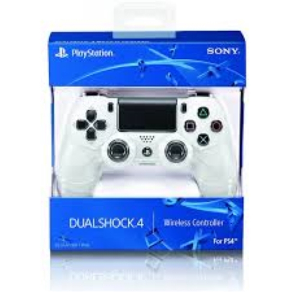 ჯოისტიკი SONY DUALSHOCK 4 CONTROLLER - WHITE PS4