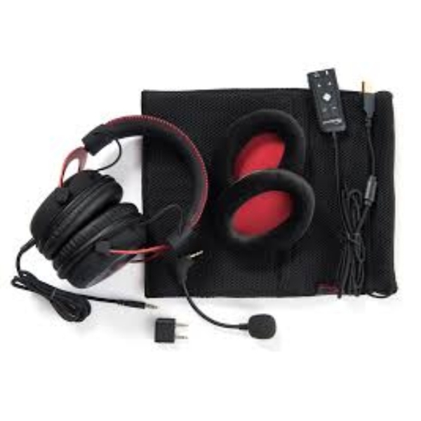 ყურსასმენი   HYPERX CLOUD II GAMING HEADSET RED  KHX-HSCP-RD