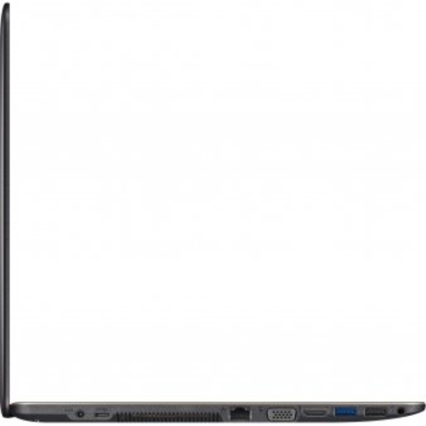 ნოუთბუქი  ASUSTEK ASUS R540SA BLACK  15.6 "  CEL N3060, 2GB, 500GB, DVD-RW, DOS