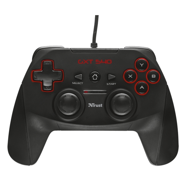 სათამაშო კონსოლები  TRUST GXT540 WIRED GAMEPAD