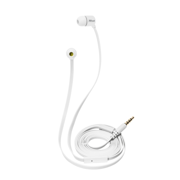 ყურსასმენი  TRUST UR DUGA INEAR HEADPHONE WHITE