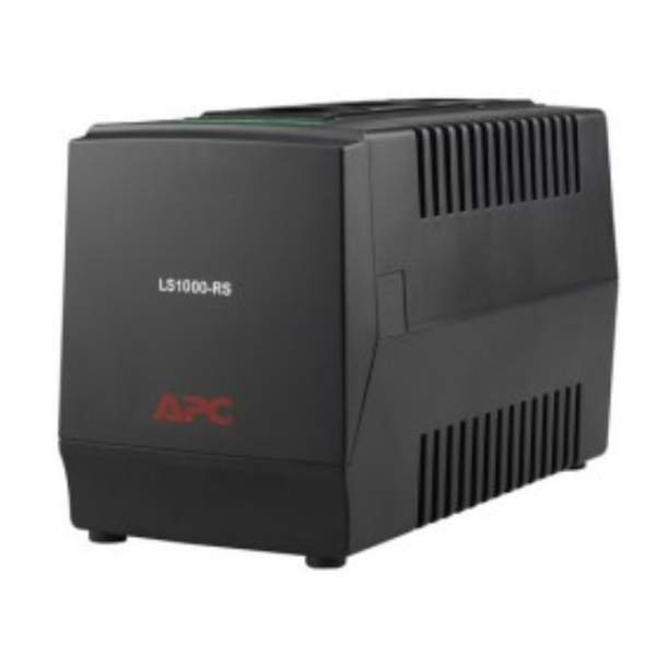 უწყვეტი კვების წყარო  APC LINE-R LS1000RS 1000VA AUTOMATIC VOLTAGE REGULATOR, 3 SHUKO OUTLETS 230V