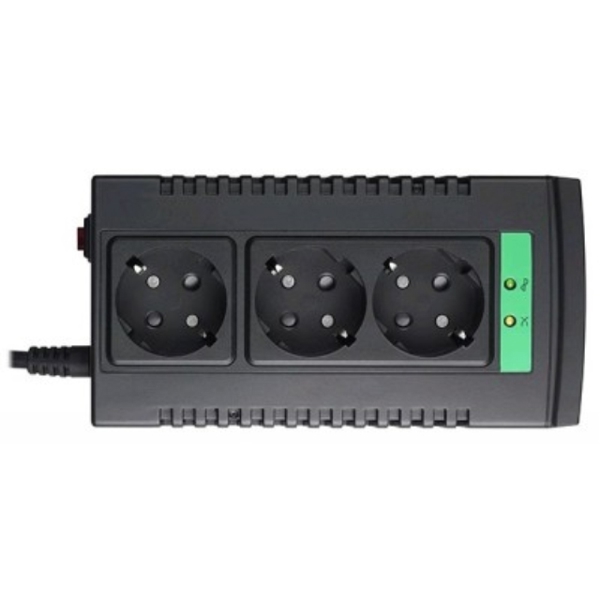 უწყვეტი კვების წყარო  APC LINE-R LS1000RS 1000VA AUTOMATIC VOLTAGE REGULATOR, 3 SHUKO OUTLETS 230V