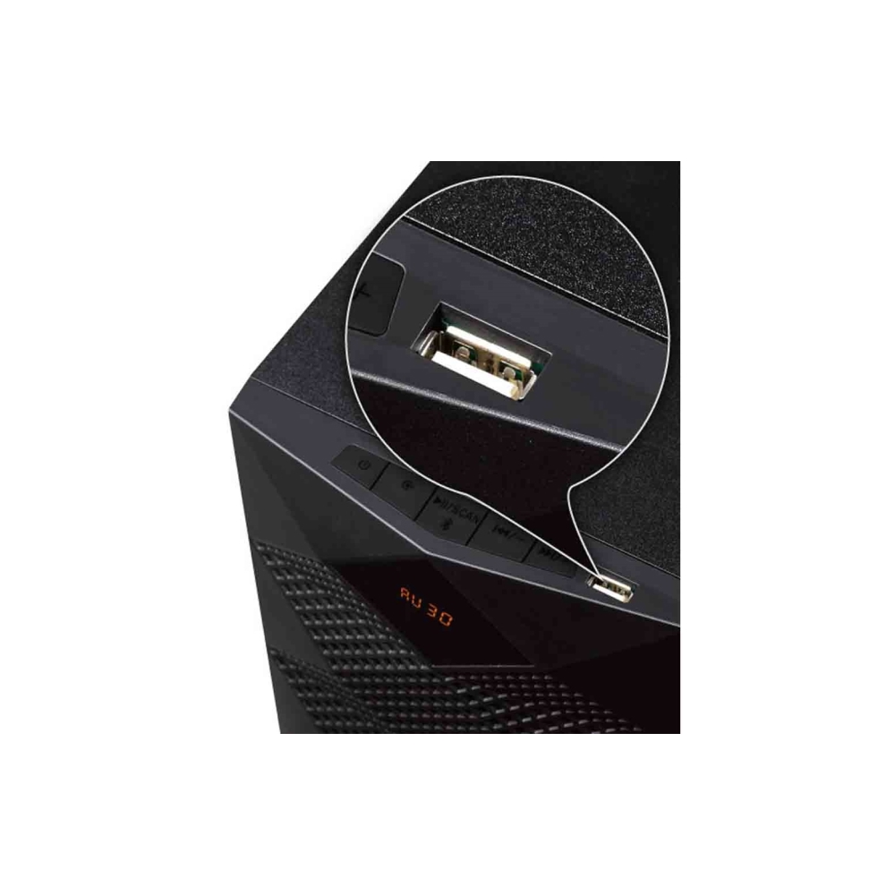 დინამიკი  Fenda F&D Speakers 2.1 Bluetooth - A180X - 42W RMS - USB MP3/FM/Remote