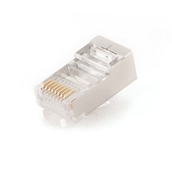 ქსელის კაბელი  CONNECTOR RJ-45 LC-8P8C-002 MODULAR PLUG 8P8C FOR SOLID CAT6 LAN CABLE