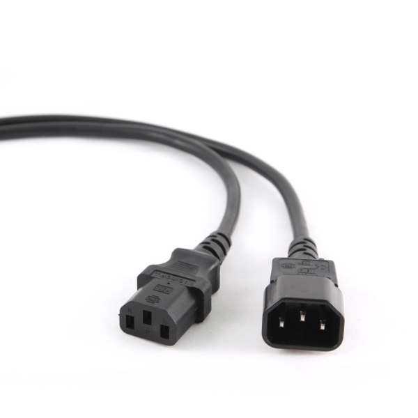 ქსელის კაბელი  POWER CORD ( C13 TO C14) VDE APPROVED  6FT