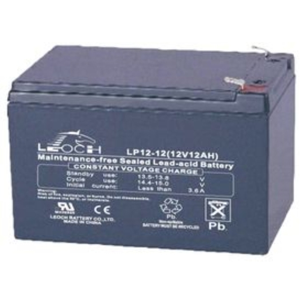 უწყვეტი კვების წყარო  LEOCH 12V 12 AH UPS BATTERYLEAD-ACID BATTERY