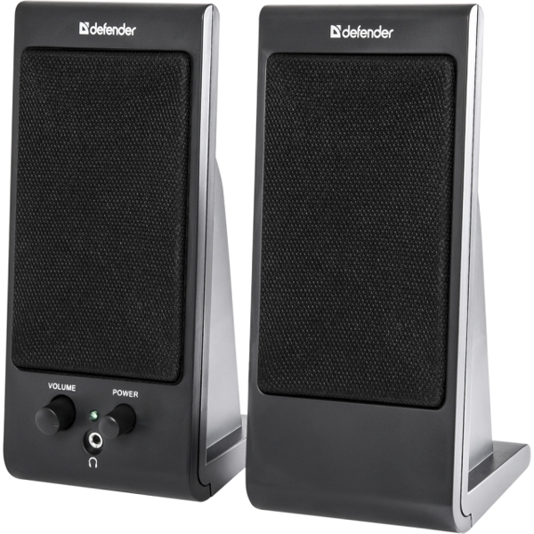 დინამიკი 2.0 Active speaker system Defender SPK-170 black, 4W, USB powered