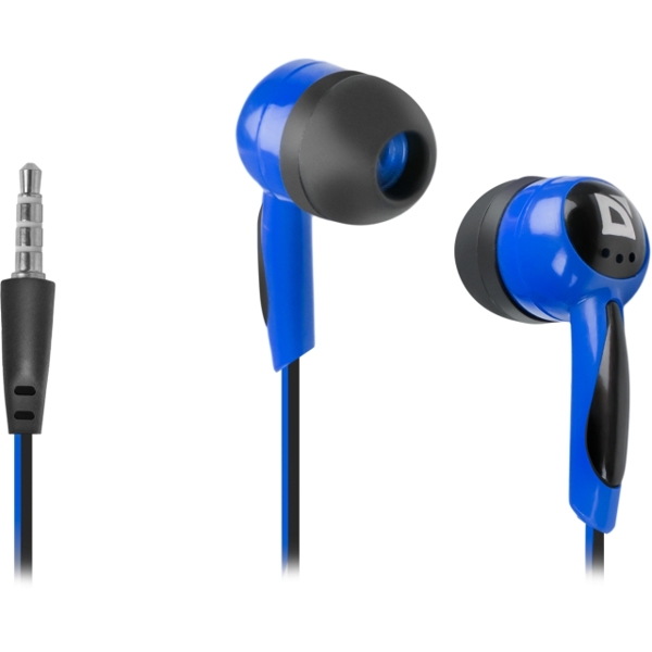 ყურსასმენი In-ear headphones Defender Basic 604 black + blue