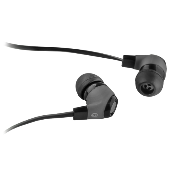 ყურთსასმენი მიკროფონით  Headset for mobile devices Defender Pulse 430 black + grey, in-ear