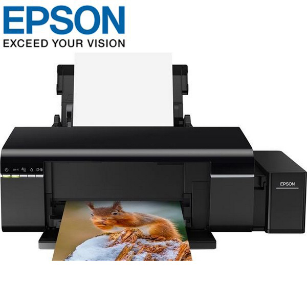 პრინტერი ფერადი დისკზე ბეჭდვით Epson L805 with WI-FI 1900P (C11CE86403)