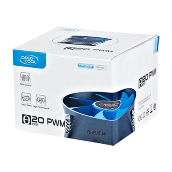 deepcool Theta 20 CPU cooler 95 W, Intel, socket 115x, 100 mm fan