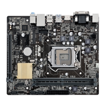 Asus H110M-R/C/SI, LGA1151, 2xDDR4 2133, HDMI, DVI, 4*USB 3.0,4* SATA 6GB / S / 1*PCLEX16,COM / TPM, 8CH AUDIO