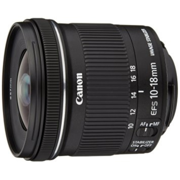 ობიექტივი Canon 9519B005AA EF-S 10-18mm f/4.5-5.6 IS STM Lens