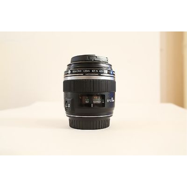 ობიექტივი CANON E FS 60MM F/2.8 MACRO USM (0284B007AA)