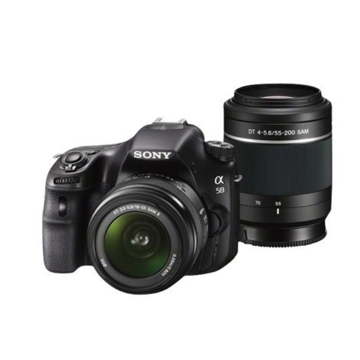 ფოტოაპარატი Sony Alpha SLT-A58Y (SLTA58Y.CEC) Photo Camera Black