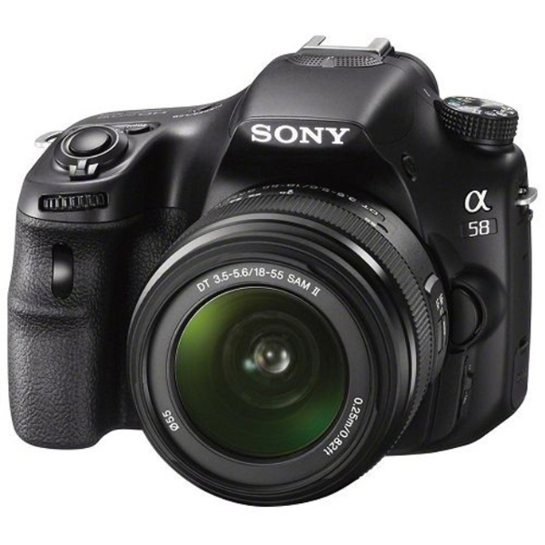 ფოტოაპარატი Sony Alpha SLT-A58Y (SLTA58Y.CEC) Photo Camera Black