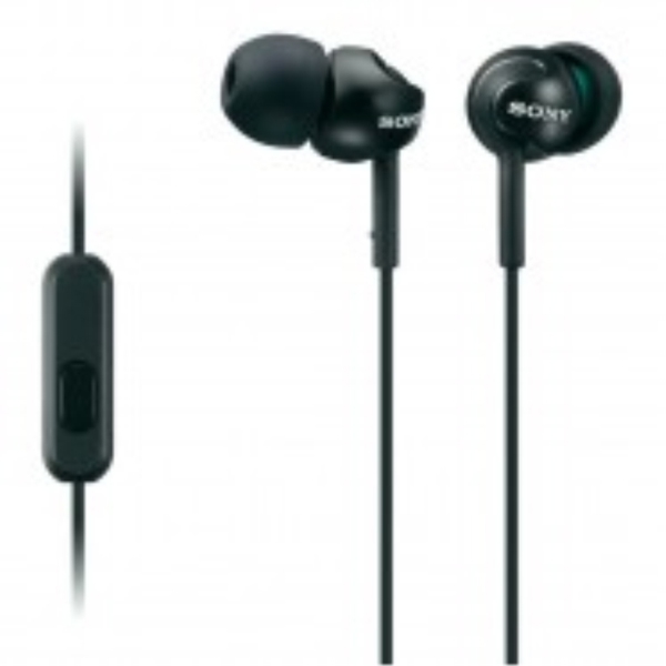 ყურსასმენები SONY MDREX15LPB.AE  In-Ear Headphones Black