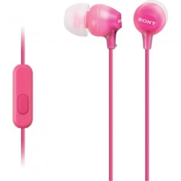  SONY MDR-EX15AP In-Ear Headphones with Remote Pink