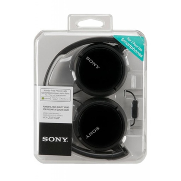  ყურსასმენები SONY MDRZX110APB.CE7 BLACK