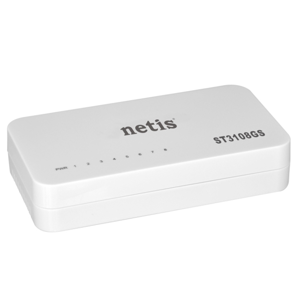 სვიჩი  Netis 8 Port Gigabit Ethernet Switch