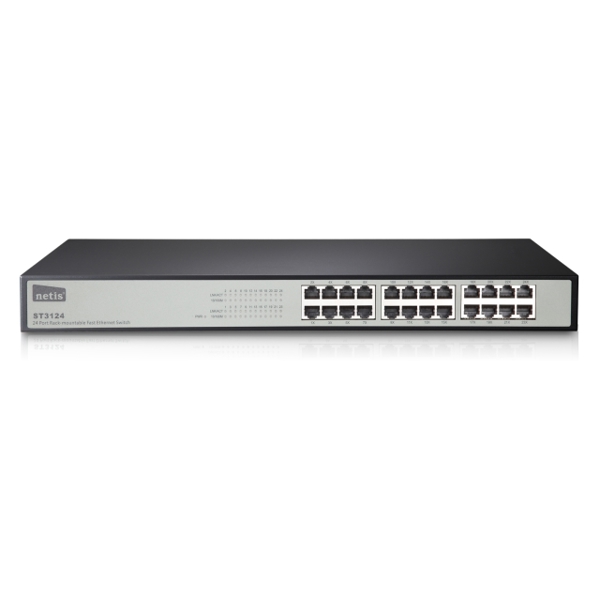 სვიჩი  Netis Fast Ethernet Switch 24 ports