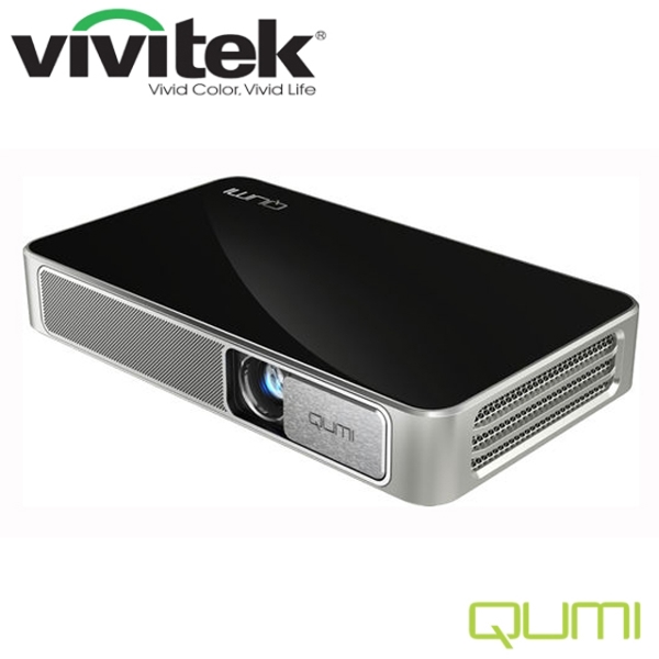 პროექტორი Vivitek Qumi Q3 PLUS Black LED HD720p projector 500 ANSI Lumens 30,000 hours Android / Wireless / Bluetooth / HDMI 8,000 mAh battery