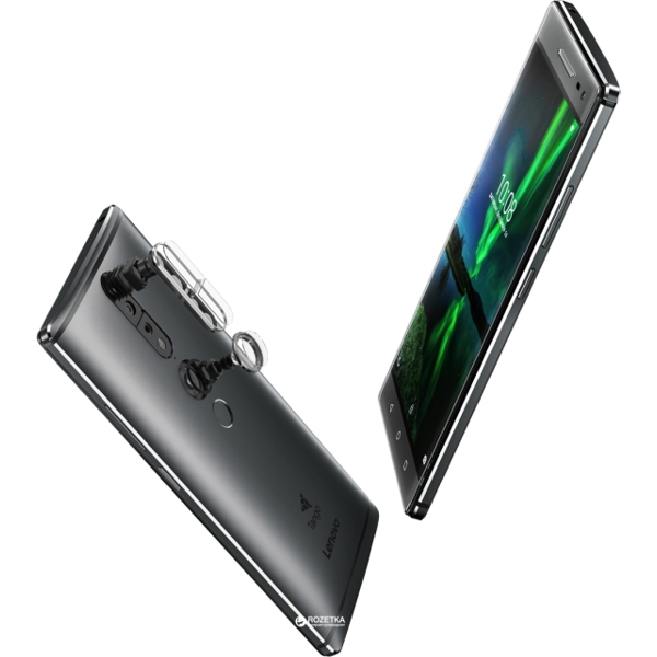 პლანშეტი LENOVO TABLETS PHABLET PB2-690M   6.4" ( 2560 Х 1440), IPS,SNAPDRAGON 652, OCTA CORE,4GB, 64GB, MICRSD, 16MP8MP(GOOGLE TANGO TECHNOLOGY), LTE