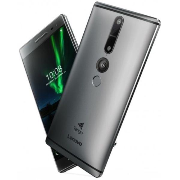 პლანშეტი LENOVO TABLETS PHABLET PB2-690M   6.4" ( 2560 Х 1440), IPS,SNAPDRAGON 652, OCTA CORE,4GB, 64GB, MICRSD, 16MP8MP(GOOGLE TANGO TECHNOLOGY), LTE