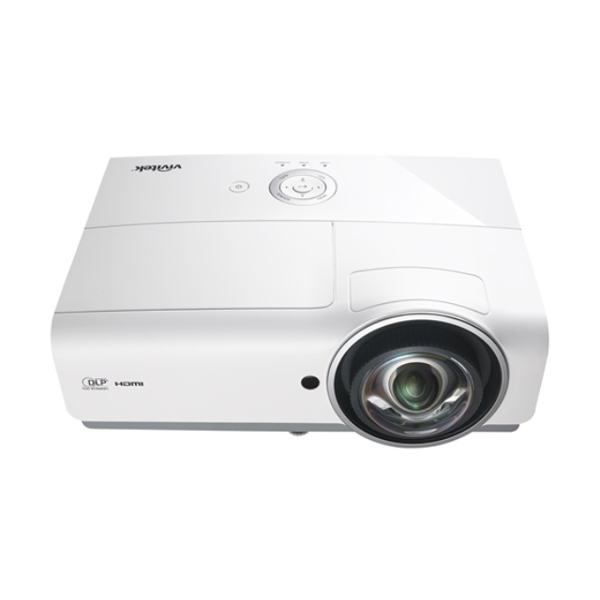 მოკლე ფოკუსიანი პროექტორი Vivitek DW882ST Short-Throw Projector DLP Projector WXGA 1280 x 800 3600 ANSI Lumens 15,000:1 contrast 2 X HDMI