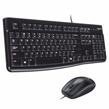  კლავიატურა + მაუსი LOGITECH MK120 COMBO RUSSIAN LAYOUT USB