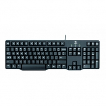 კლავიატურა  LOGITECH CORDED K100-CLASSIC PS2 RUSSIAN LAYOUT SPILL RESISTANT