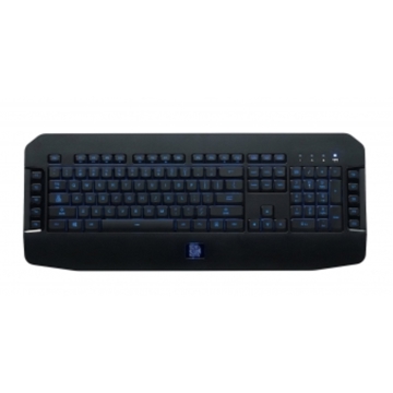 კლავიატურა Thermaltake GAMING KEYBOARD CHALLENGER  KB-VEL-MBBLUS-01, BACK-LIGHT  BLACK