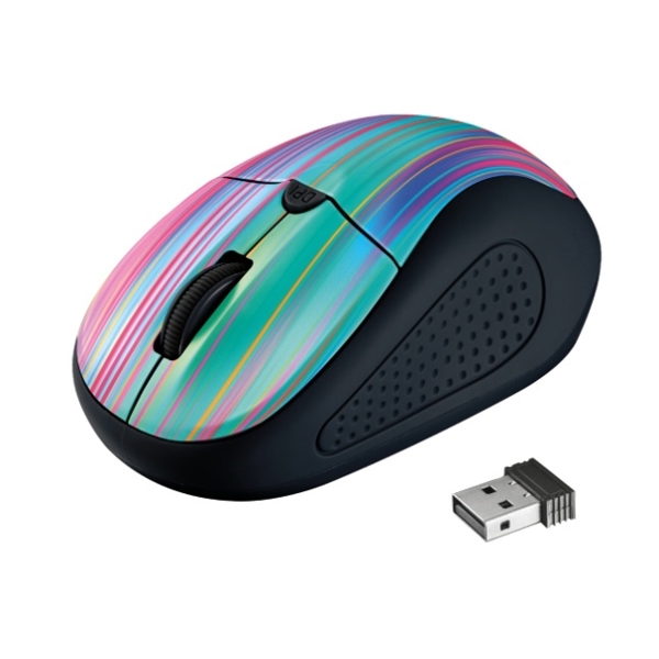 მაუსი Trust Primo Wireless Mouse Black Rainbow (21479) 