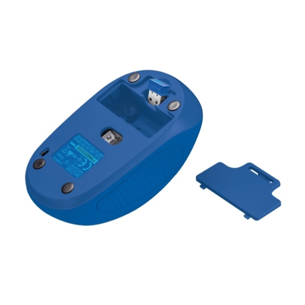 მაუსი Primo Wireless Mouse - blue geometry 21480